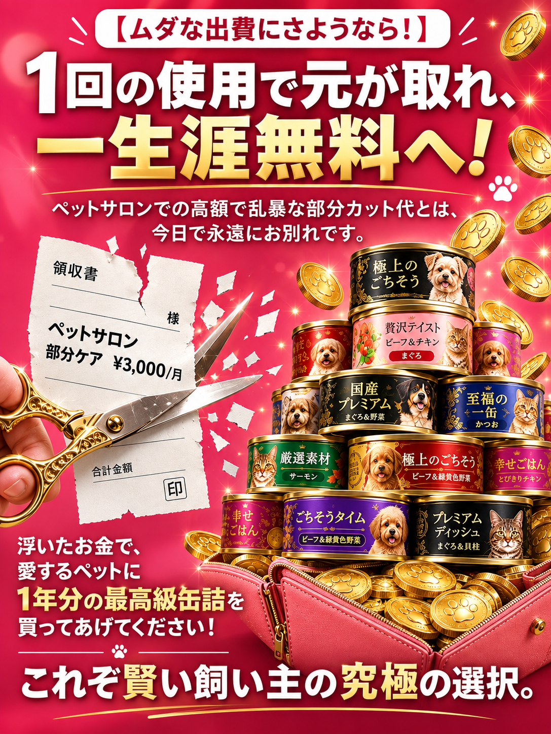 PawGroom™ ペット用バリカン